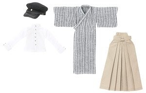 Boy Shosei Set (Gray Stripe x Beige), Azone, Accessories, 1/6, 4560120204154
